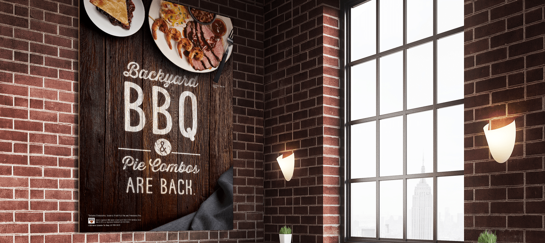 marie callenders bbq poster