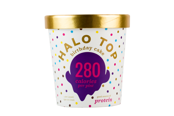 Halo Top Ice Cream Container